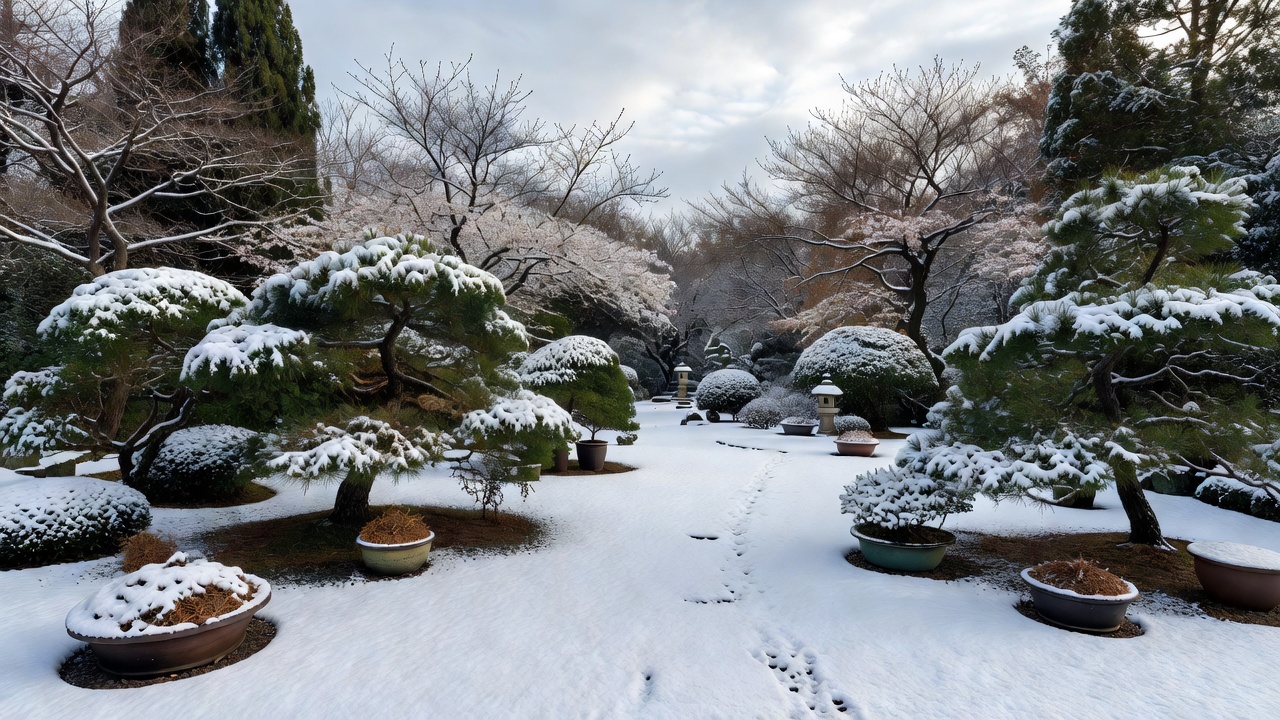 冬の室内植物